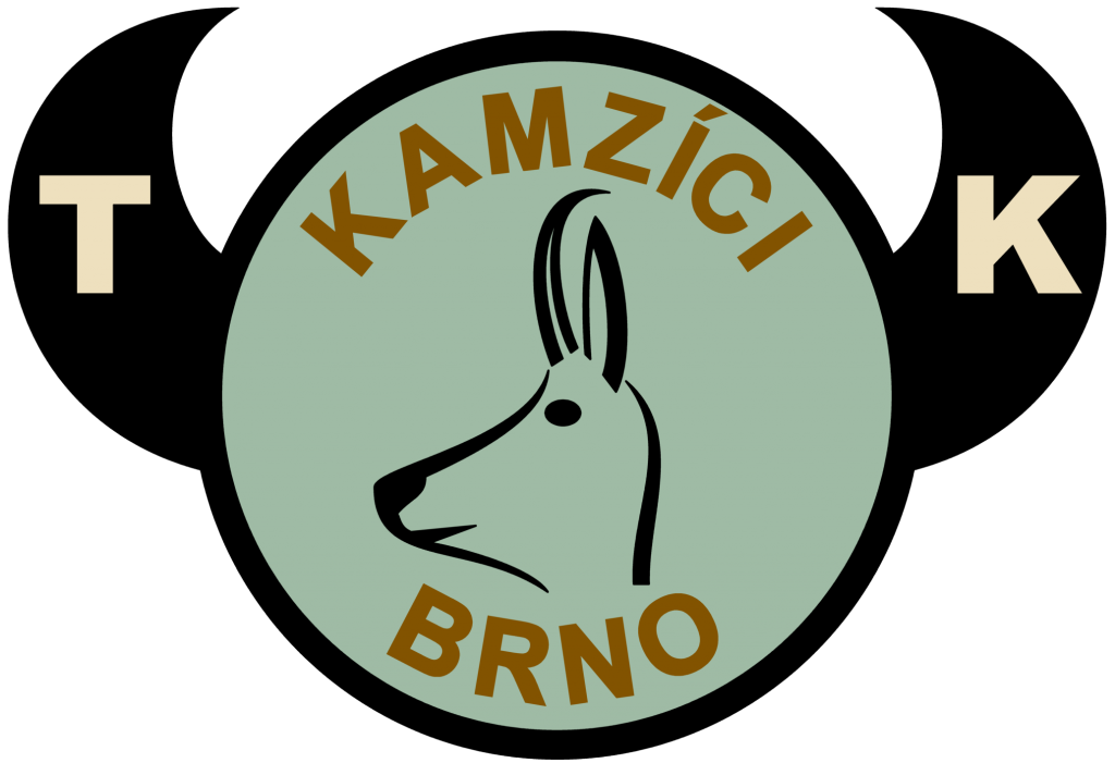 Logo Kamzíci Brno s textem barevné